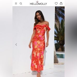 BRAND NEW Hello Molly Satin Maxi